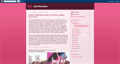 Desktop Screenshot of justkookoo.blogspot.com