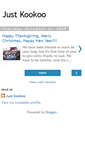 Mobile Screenshot of justkookoo.blogspot.com
