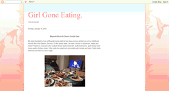 Desktop Screenshot of girlsgoneeating.blogspot.com