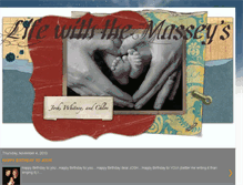 Tablet Screenshot of joshandwhitneymassey.blogspot.com