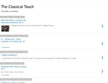 Tablet Screenshot of classical-touch.blogspot.com