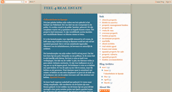 Desktop Screenshot of feel4realestate.blogspot.com