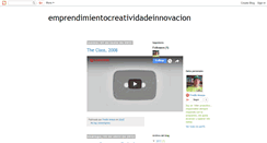 Desktop Screenshot of emprendimientocreatividadeinnovacion.blogspot.com