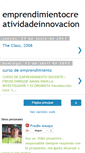 Mobile Screenshot of emprendimientocreatividadeinnovacion.blogspot.com