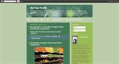 Desktop Screenshot of moringahealth.blogspot.com