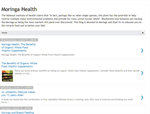 Tablet Screenshot of moringahealth.blogspot.com