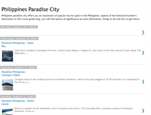 Tablet Screenshot of philippines-paradise-city.blogspot.com