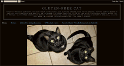 Desktop Screenshot of glutenfreecat.blogspot.com