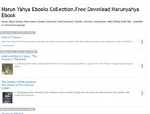 Tablet Screenshot of harunyahyaebooks.blogspot.com