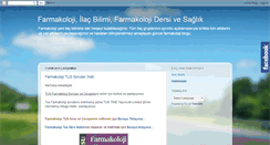 Desktop Screenshot of farmakolojiveilaclar.blogspot.com