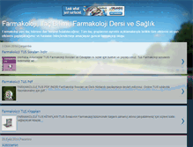 Tablet Screenshot of farmakolojiveilaclar.blogspot.com