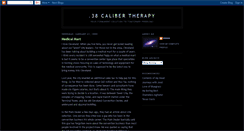 Desktop Screenshot of 38calibertherapy.blogspot.com