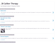 Tablet Screenshot of 38calibertherapy.blogspot.com