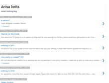 Tablet Screenshot of anisaknits.blogspot.com
