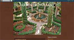 Desktop Screenshot of eljardindedaraxa.blogspot.com