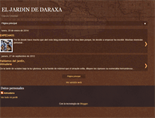 Tablet Screenshot of eljardindedaraxa.blogspot.com