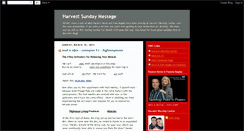 Desktop Screenshot of hwcsundaymessage.blogspot.com