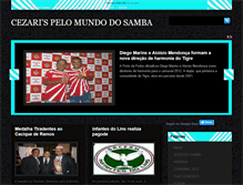 Tablet Screenshot of cezarispelomundodosamba.blogspot.com