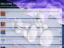 Tablet Screenshot of millenniums.blogspot.com