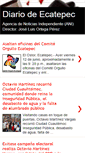 Mobile Screenshot of ecatepecnoticias.blogspot.com