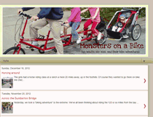 Tablet Screenshot of monstersonabike.blogspot.com