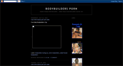 Desktop Screenshot of bodybuildersporn.blogspot.com