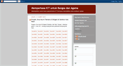 Desktop Screenshot of pejuangict.blogspot.com