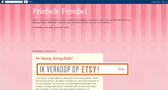 Desktop Screenshot of friebelefreubel.blogspot.com