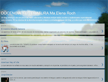 Tablet Screenshot of docenciayliteratura.blogspot.com