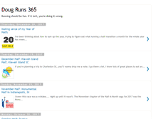 Tablet Screenshot of dougrun365.blogspot.com