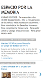 Mobile Screenshot of espacioporlamemoria.blogspot.com