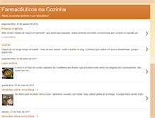 Tablet Screenshot of farmaceuticosnacozinha.blogspot.com
