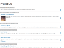 Tablet Screenshot of projectlifephotography.blogspot.com