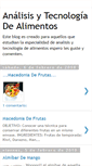 Mobile Screenshot of analisistecnologiadealimentos.blogspot.com