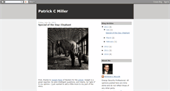 Desktop Screenshot of patrickcmiller.blogspot.com