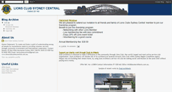 Desktop Screenshot of lionssydneycentral.blogspot.com