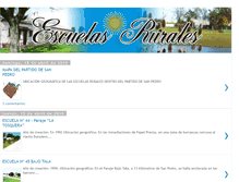 Tablet Screenshot of escuelasruralesar.blogspot.com