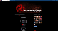Desktop Screenshot of burninflamezstudio.blogspot.com