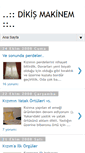Mobile Screenshot of dikismakinem.blogspot.com