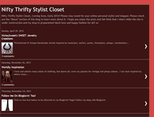 Tablet Screenshot of niftythriftystylistcloset.blogspot.com