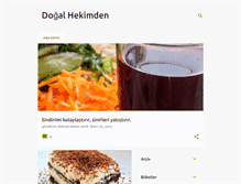 Tablet Screenshot of dogalhekimden.blogspot.com
