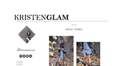 Desktop Screenshot of kristenglam.blogspot.com