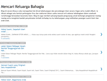 Tablet Screenshot of mencarikeluargabahagia.blogspot.com