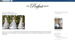 Desktop Screenshot of perfectdressfw.blogspot.com