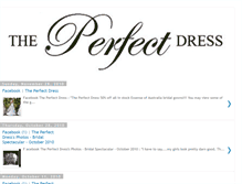 Tablet Screenshot of perfectdressfw.blogspot.com