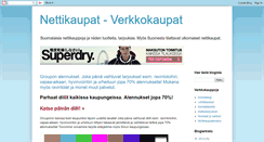 Desktop Screenshot of nettikauppaketju.blogspot.com