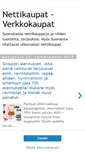 Mobile Screenshot of nettikauppaketju.blogspot.com