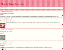 Tablet Screenshot of jaimemorente.blogspot.com