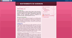 Desktop Screenshot of mantenimentopc.blogspot.com