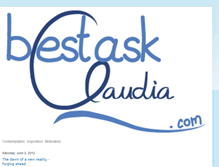 Tablet Screenshot of bestaskclaudia.blogspot.com